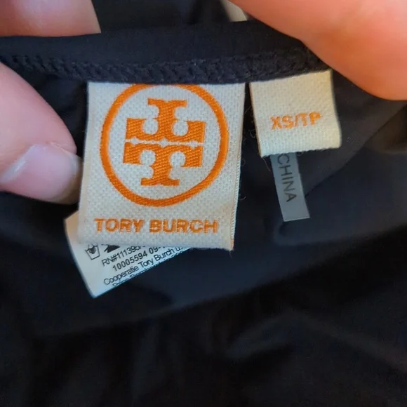 Tory Burch One Shoulder One Piece Swim Suit